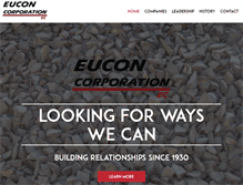 Tablet Screenshot of euconcorp.com